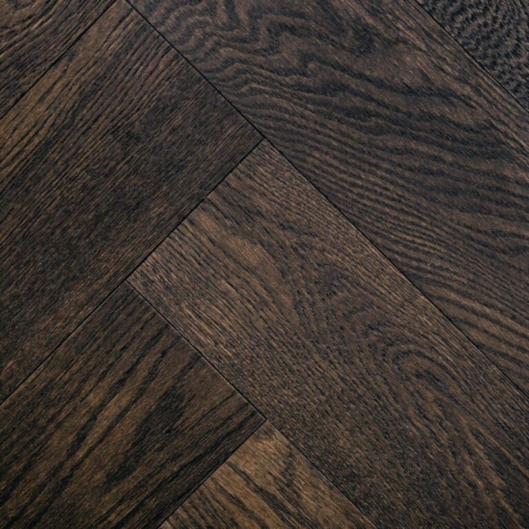 Allure Oak Pebble Grey Herringbone