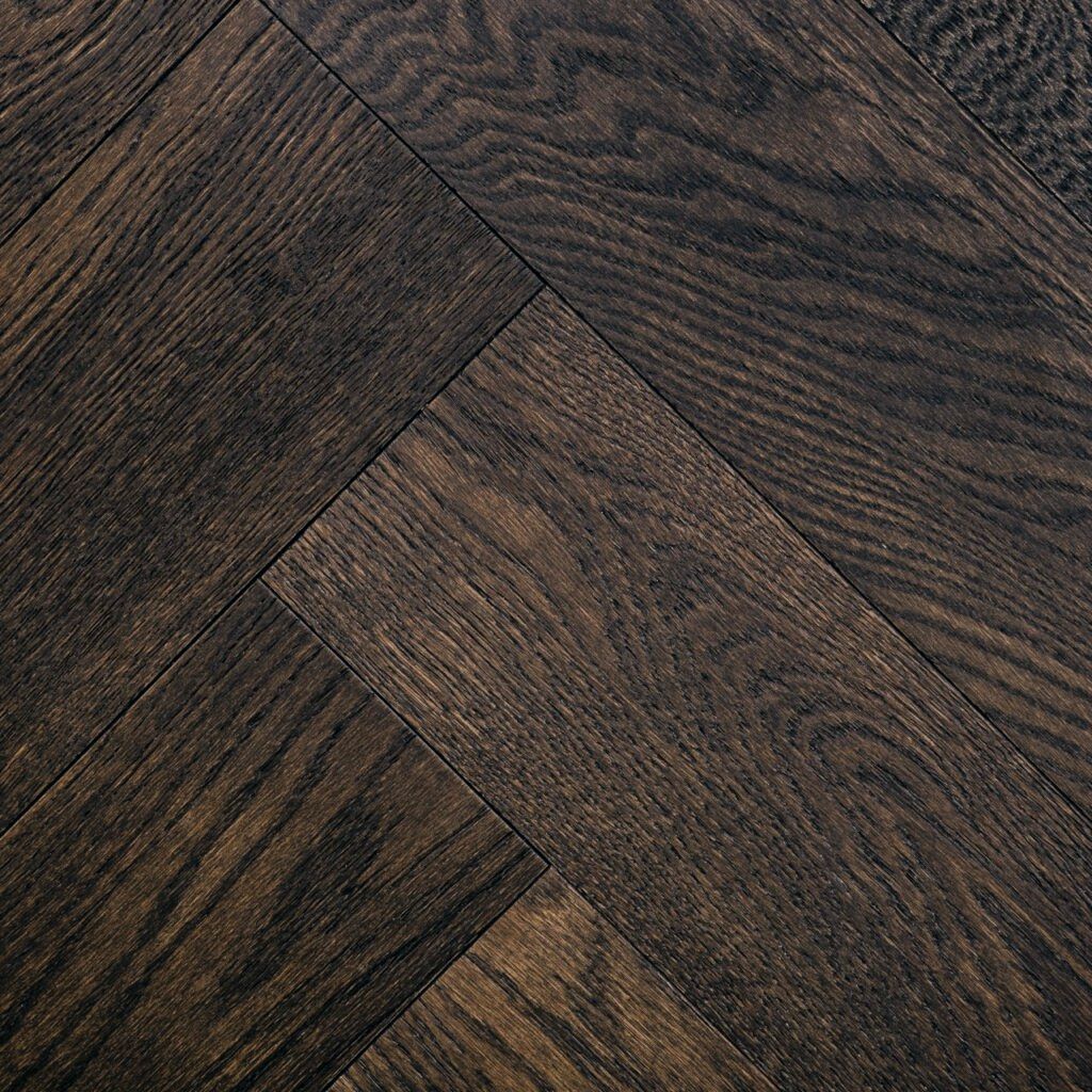 Allure Oak Pebble Grey Herringbone